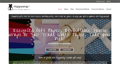 Desktop Screenshot of happywrap.co.uk